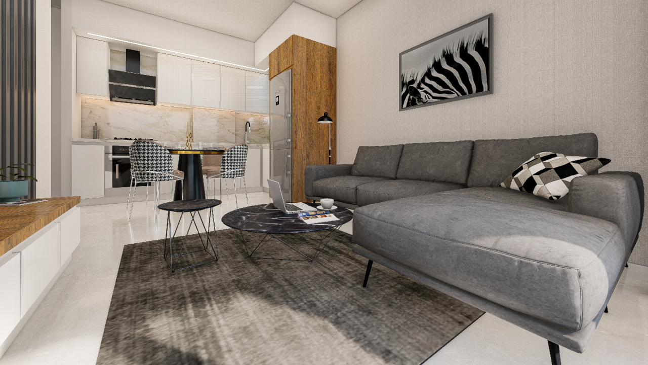 Квартира в Алании, Турция, 56 м² - фото 15