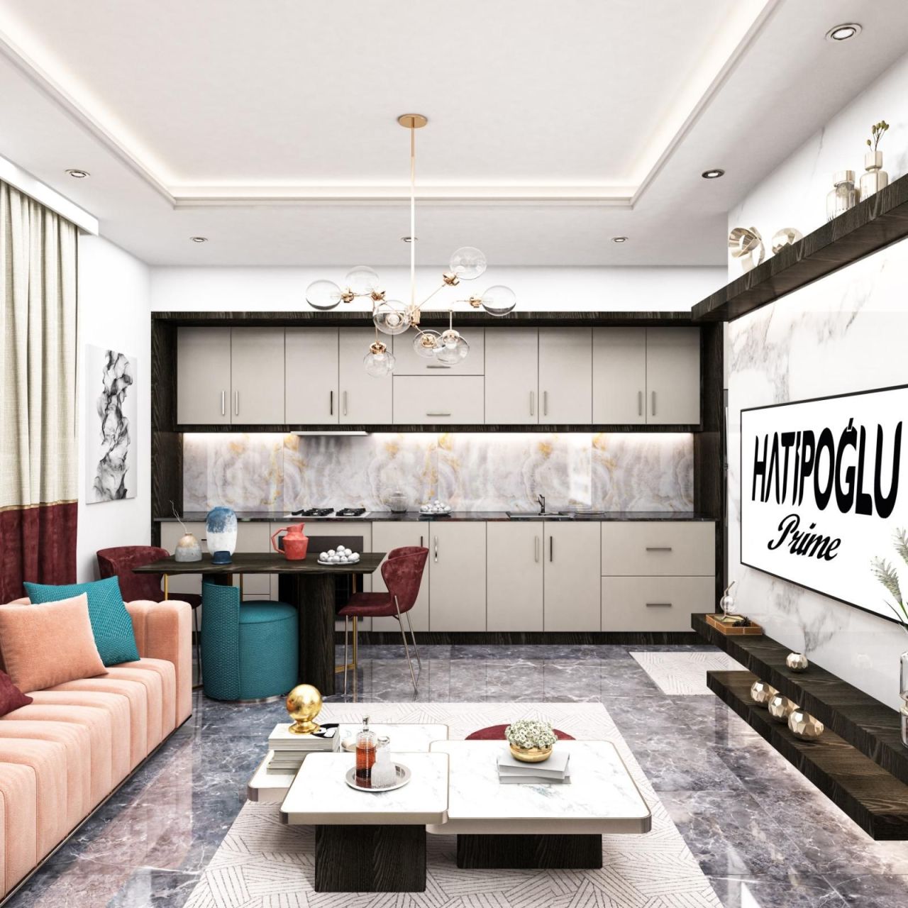 Квартира в Алании, Турция, 61 м² - фото 15