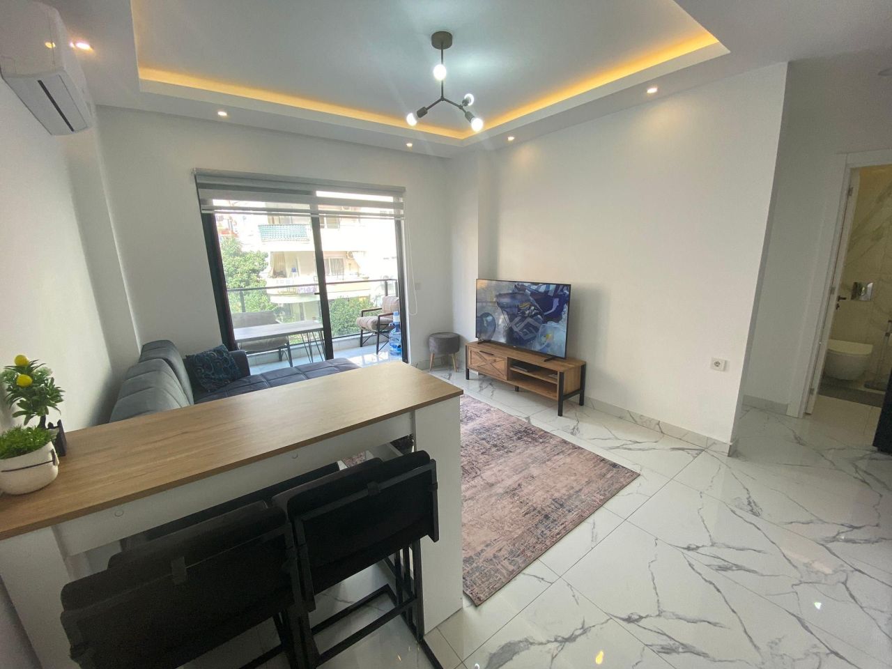 Квартира в Алании, Турция, 45 м² - фото 15