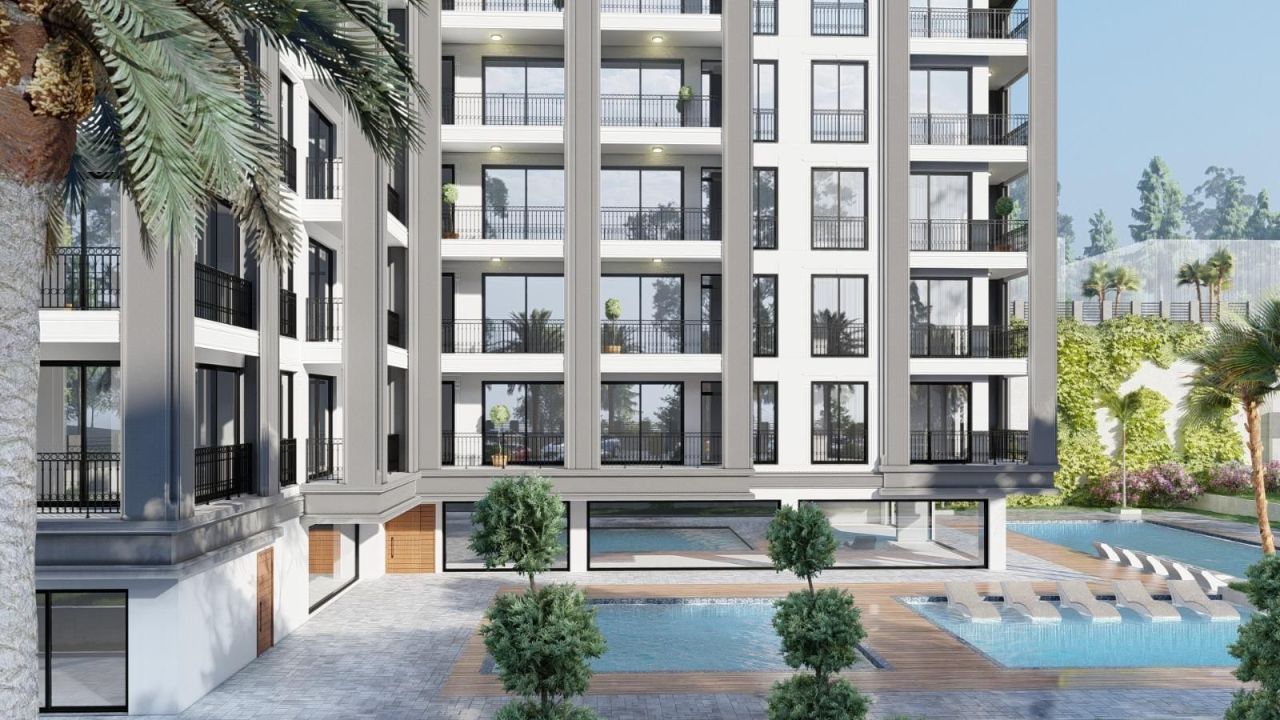 Квартира в Авсалларе, Турция, 47 м² - фото 15