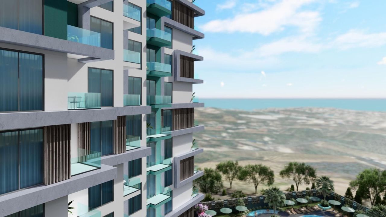 Квартира в Алании, Турция, 50 м² - фото 16