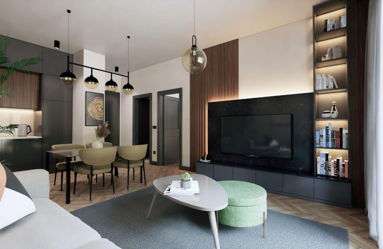 Квартира в Алании, Турция, 56 м² - фото 16