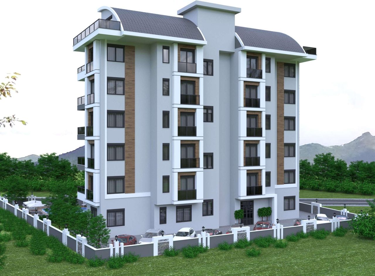 Квартира в Алании, Турция, 52 м² - фото 16