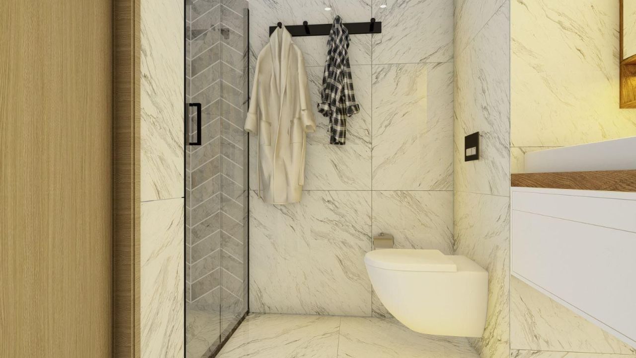 Квартира в Авсалларе, Турция, 43 м² - фото 16