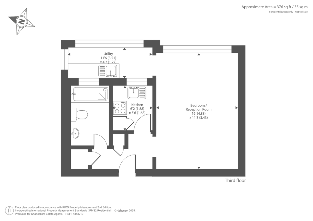 Квартира в Лондоне, Великобритания, 35 м² - фото 14