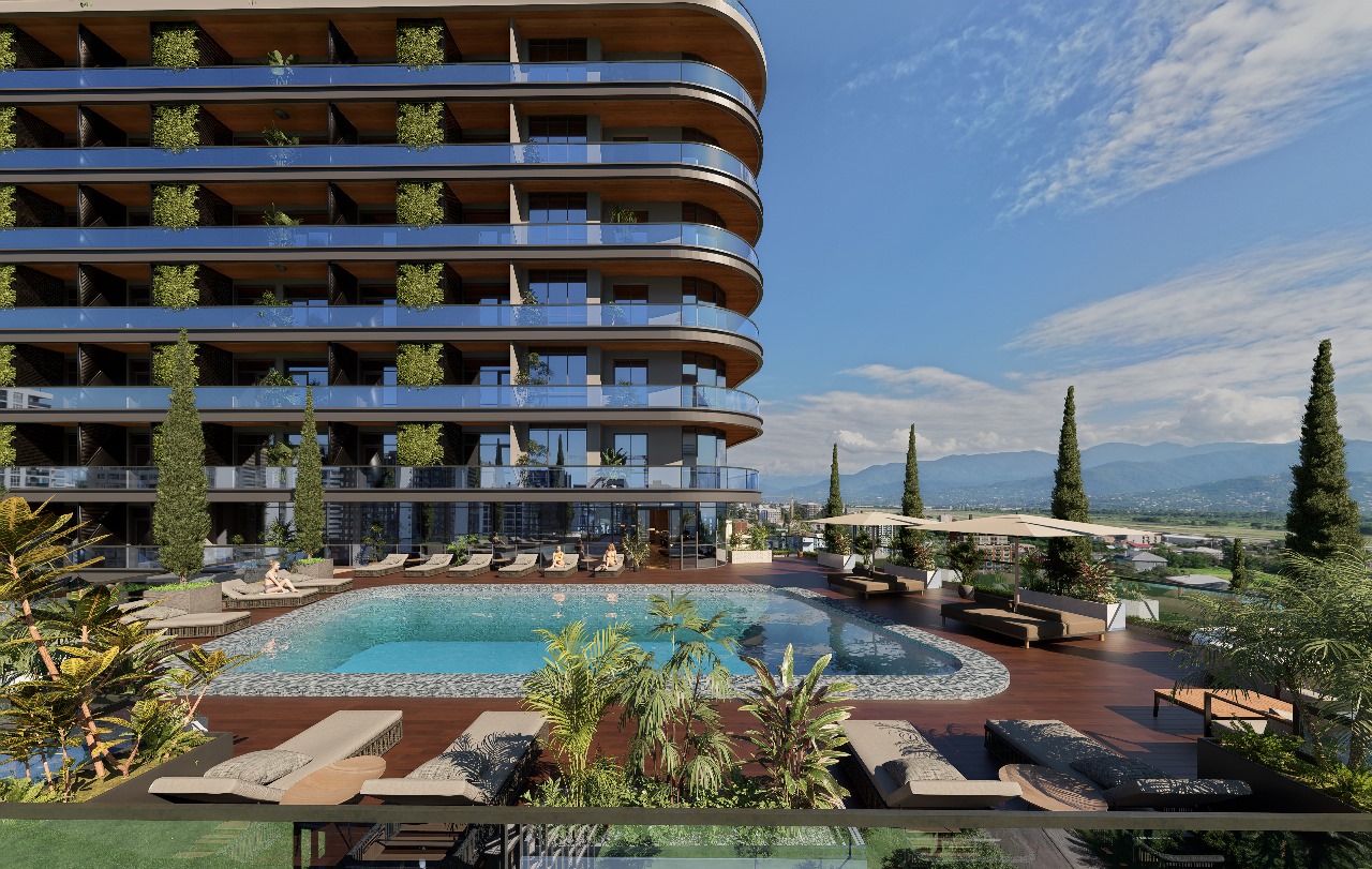 Квартира в Батуми, Грузия, 33.4 м² - фото 1