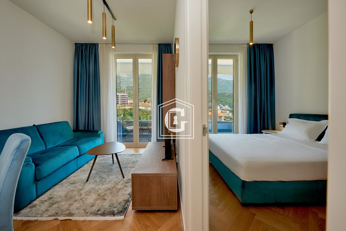 Апартаменты в Бечичи, Черногория, 48 м² - фото 2