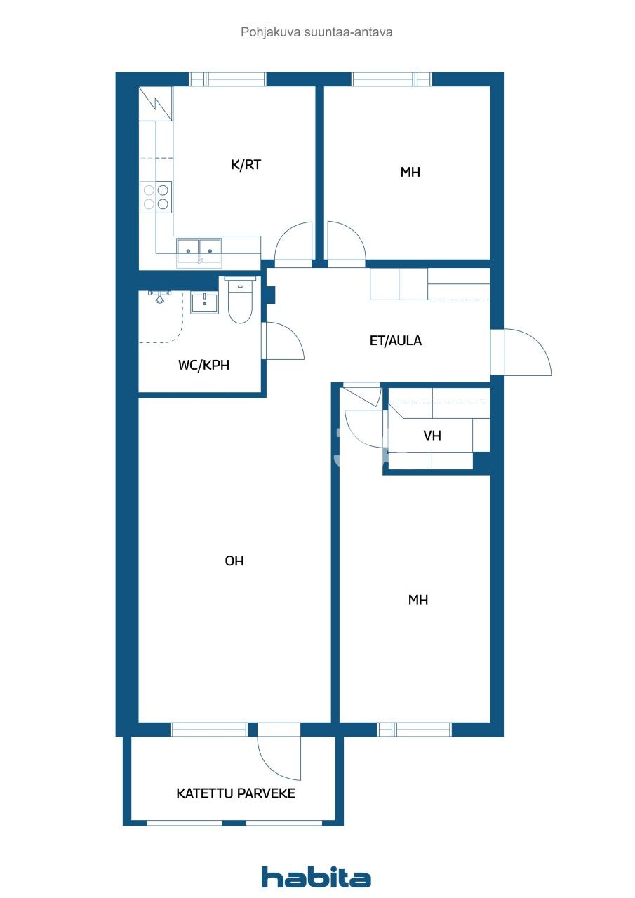 Апартаменты в Холлола, Финляндия, 75 м² - фото 2