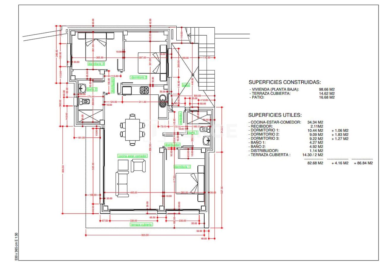 Вилла в Педрегере, Испания, 114 м² - фото 19
