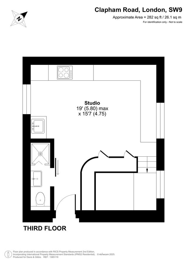 Квартира в Лондоне, Великобритания, 26 м² - фото 10