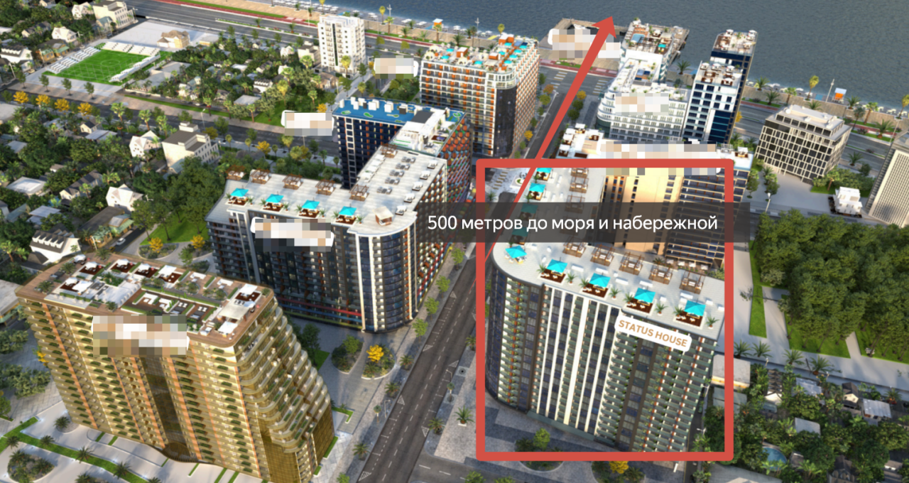 Квартира в Батуми, Грузия, 61.3 м² - фото 1