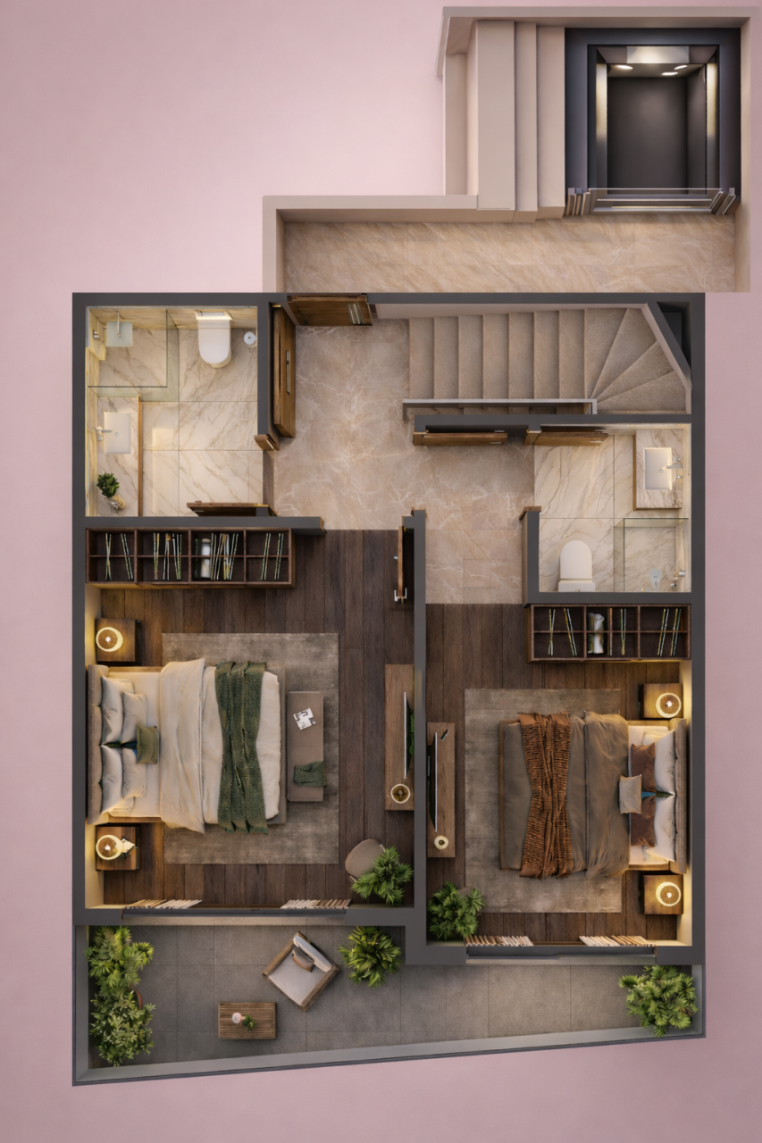 Пентхаус в Алании, Турция, 157 м² - фото 17