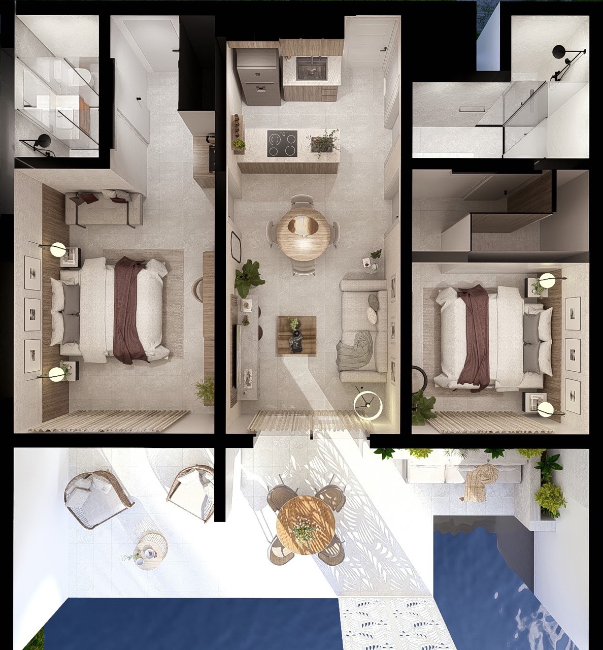 Апартаменты в Пунта-Кана, Доминиканская Республика, 61.4 м² - фото 16