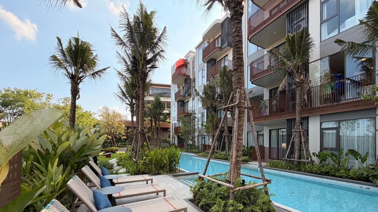 Апартаменты на пляже Банг Тао, Таиланд, 49 м² - фото 1