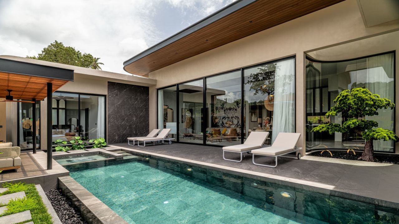 Вилла на пляже Найхарн, Таиланд, 393 м² - фото 1