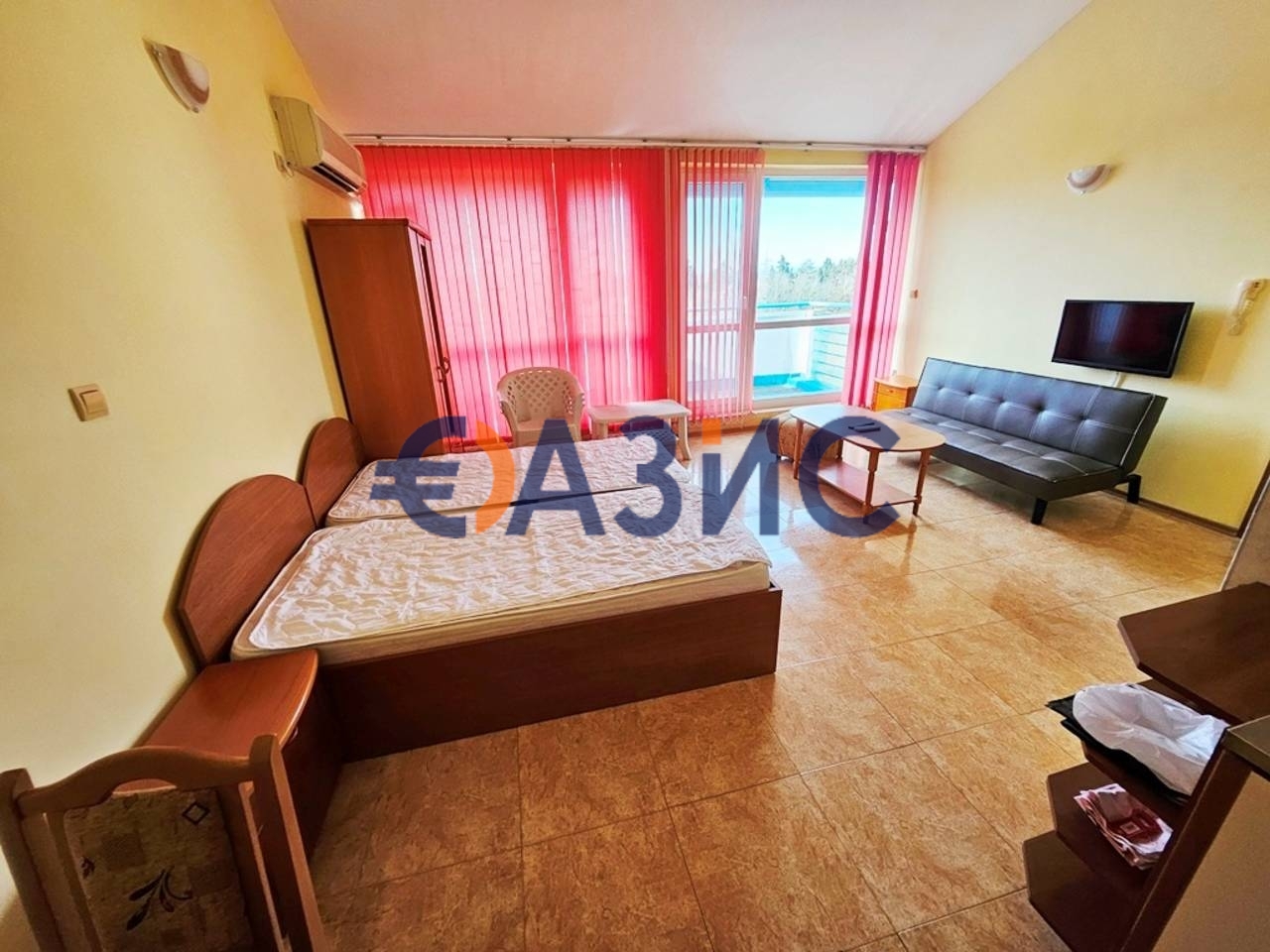 Апартаменты на Солнечном берегу, Болгария, 48 м² - фото 3