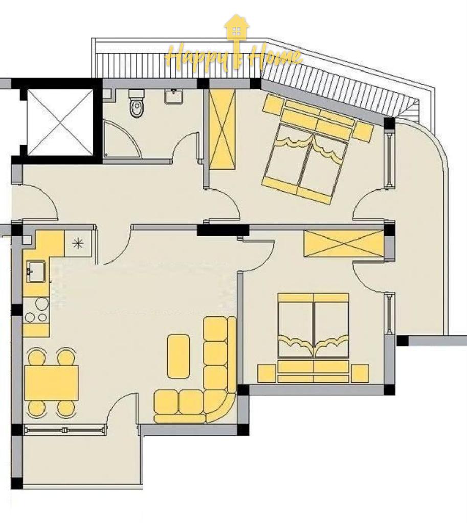 Квартира в Святом Власе, Болгария, 77 м² - фото 16