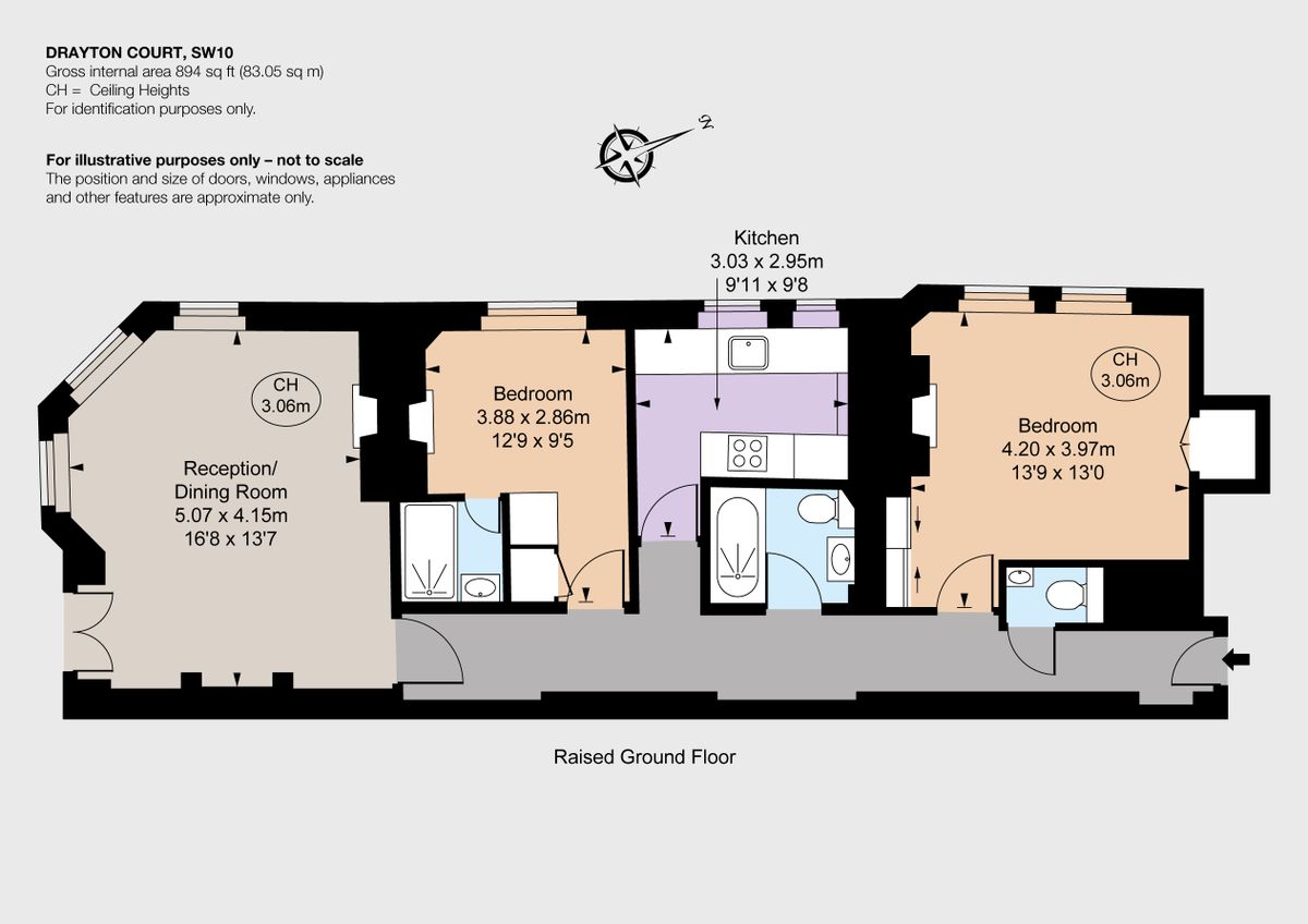 Квартира в Лондоне, Великобритания, 83 м² - фото 15