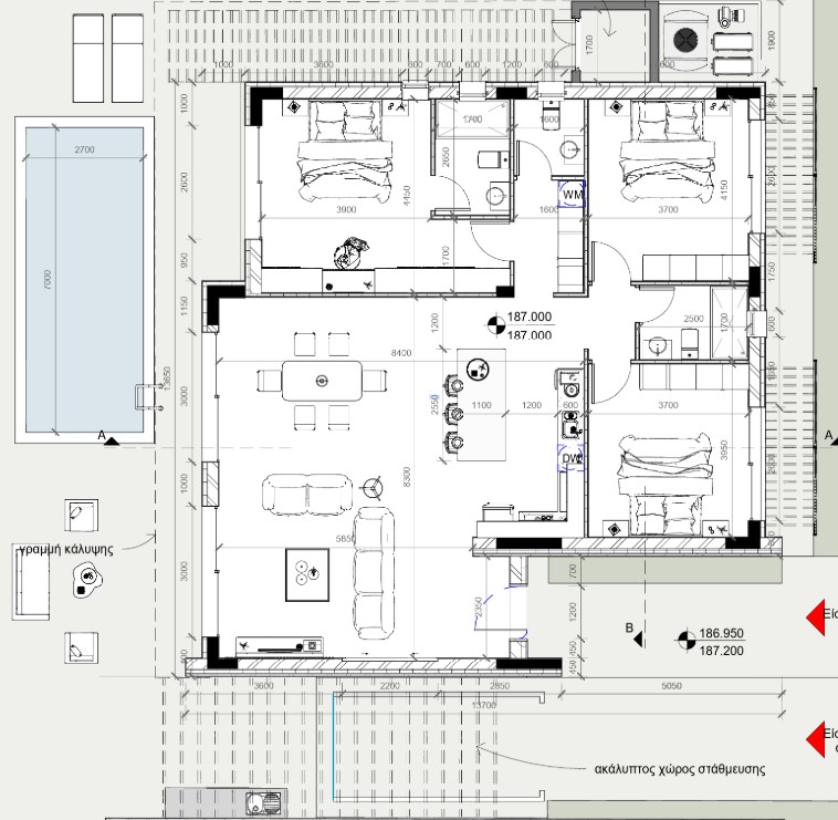 Вилла в Пафосе, Кипр, 185 м² - фото 13