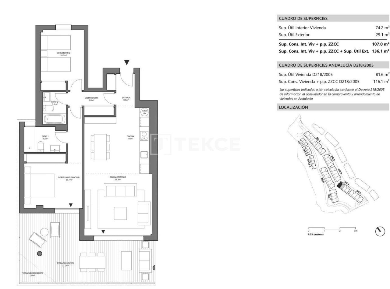 Апартаменты в Эстепоне, Испания, 116 м² - фото 9
