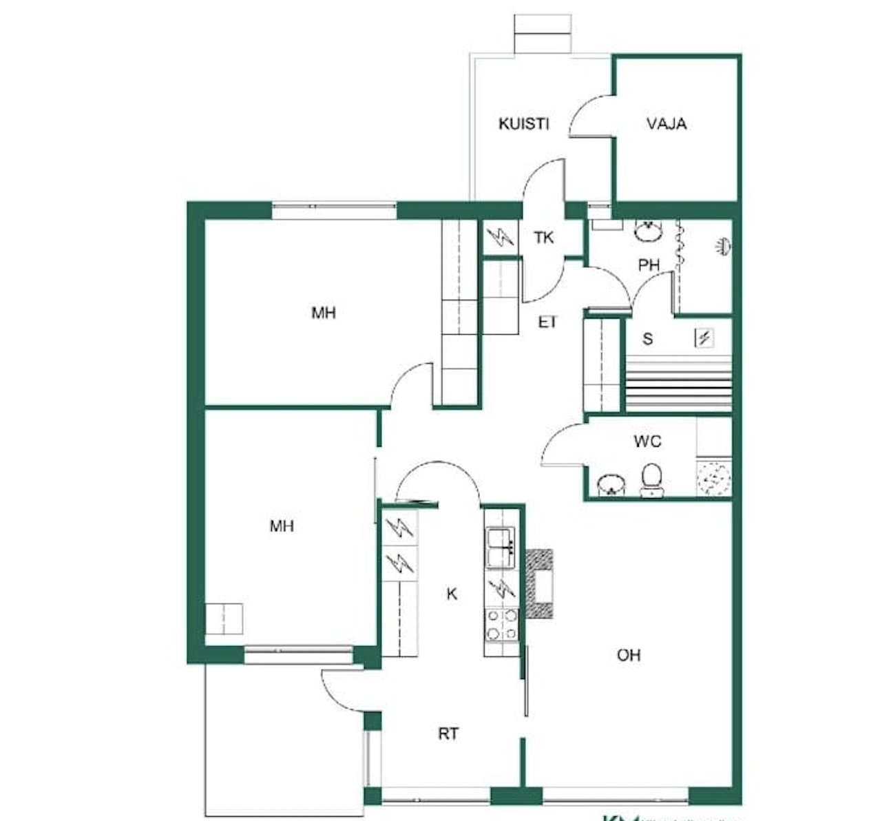 Таунхаус в Лаппеенранте, Финляндия, 74 м² - фото 13