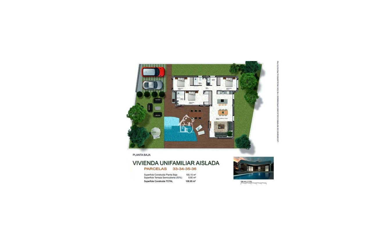 Вилла в Лас-Монтезиносе, Испания, 120 м² - фото 7