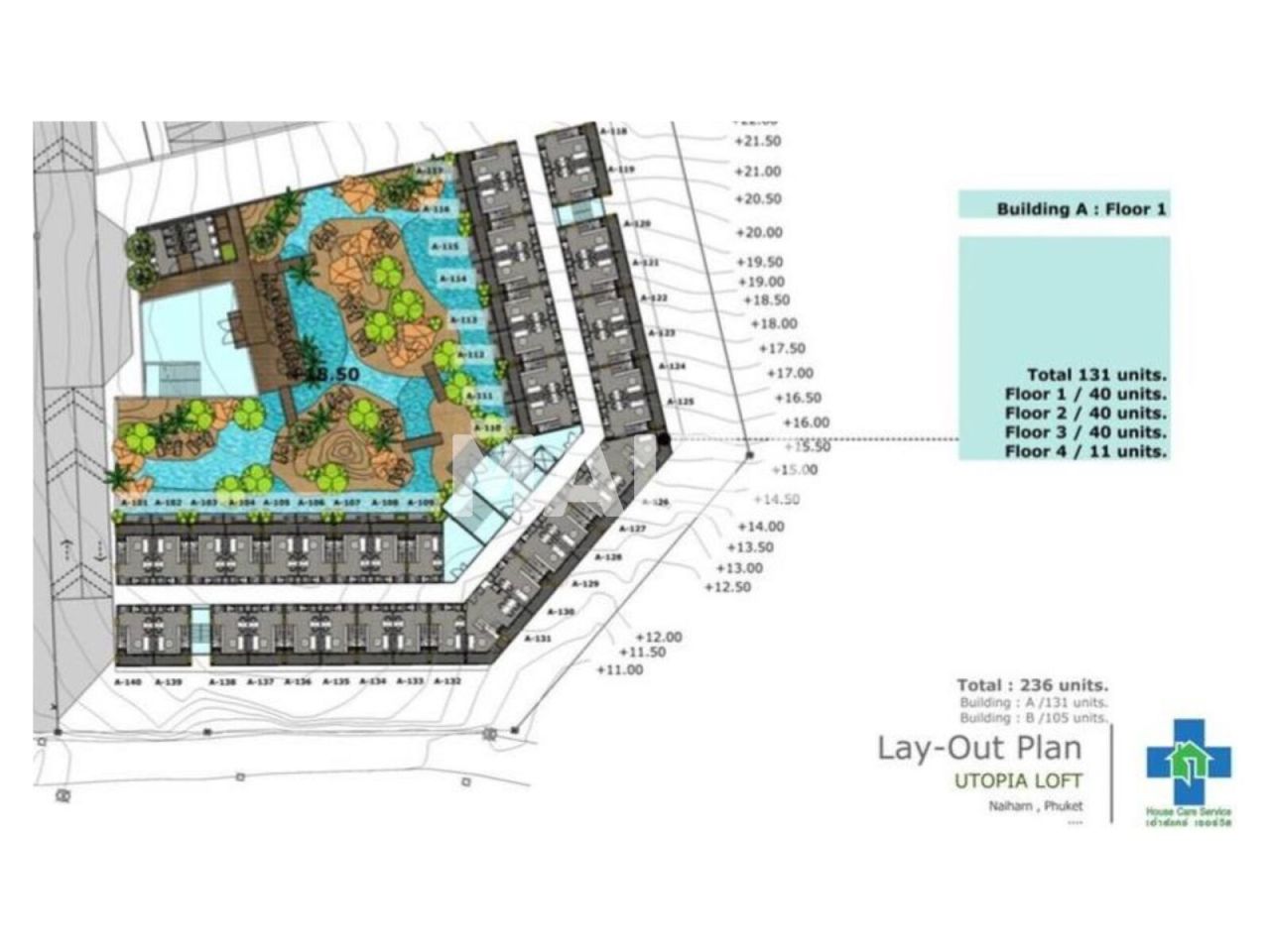 Апартаменты на острове Пхукет, Таиланд, 37 м² - фото 2