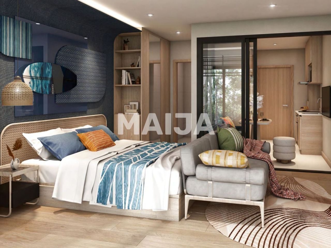 Апартаменты на острове Пхукет, Таиланд, 30 м² - фото 8