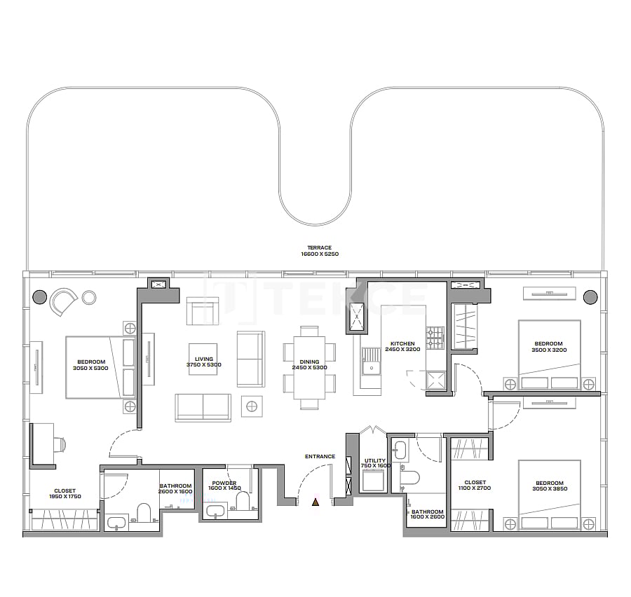 Апартаменты Остров Синия, ОАЭ, 202 м² - фото 12