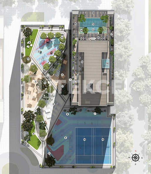 Апартаменты Над Аль-Шеба 1, ОАЭ, 227 м² - фото 12