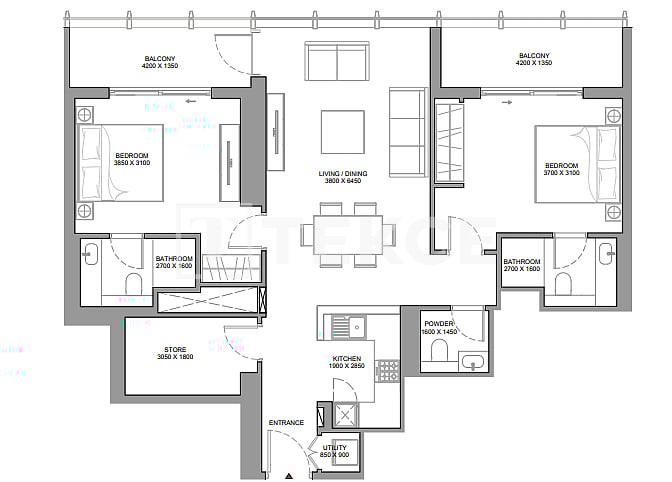 Апартаменты Над Аль-Шеба 1, ОАЭ, 227 м² - фото 14