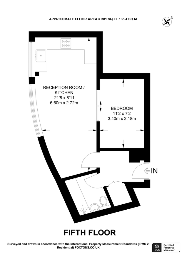 Квартира в Лондоне, Великобритания, 35 м² - фото 7