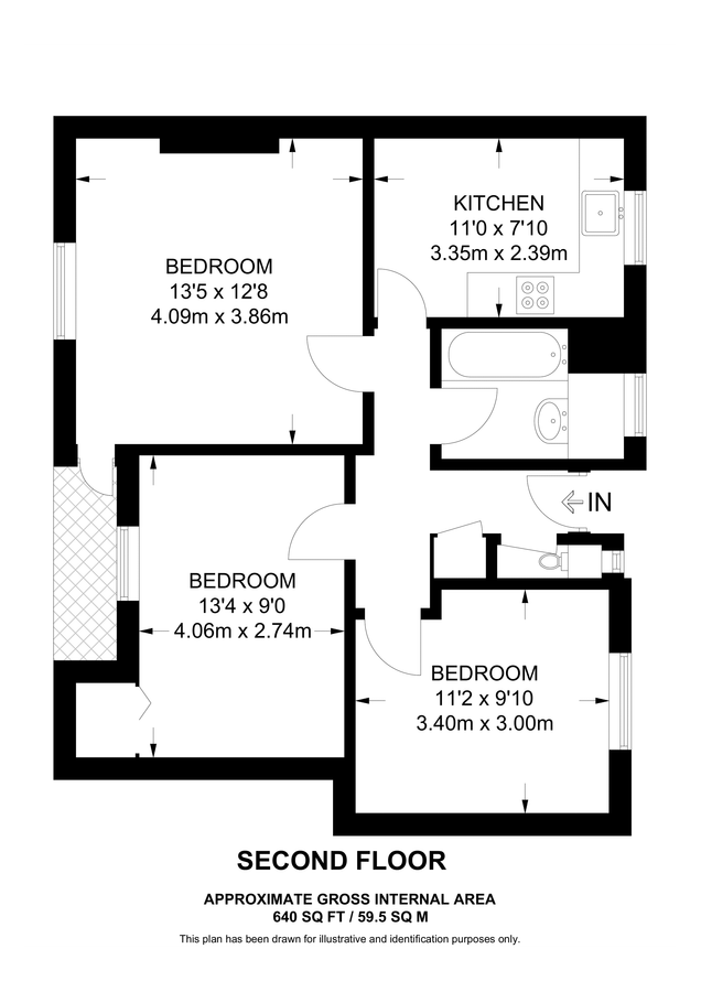 Квартира в Лондоне, Великобритания, 60 м² - фото 7