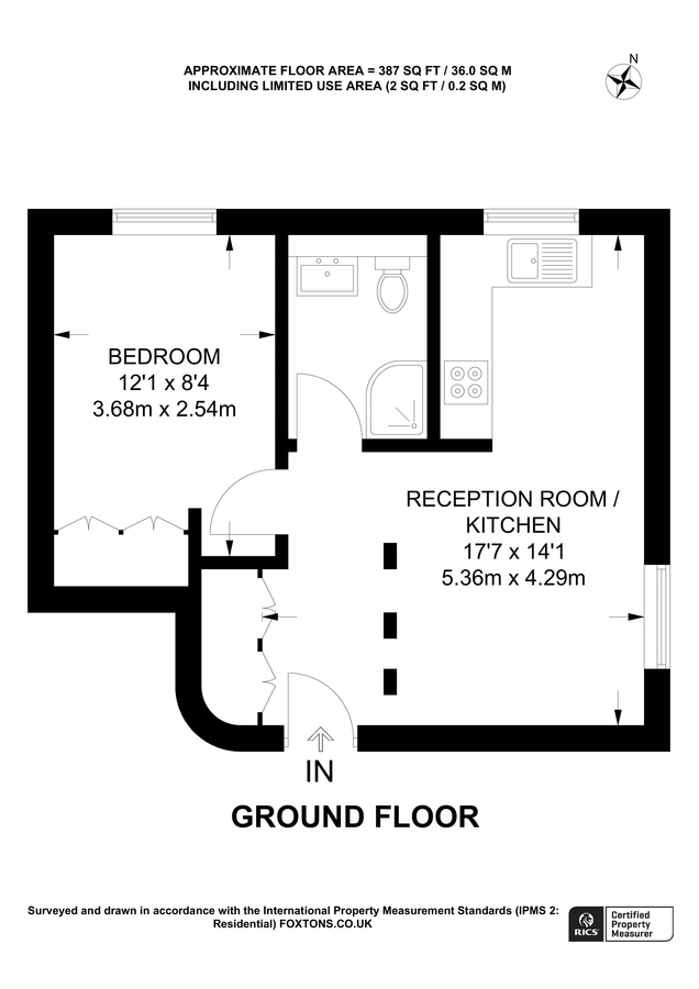 Квартира в Лондоне, Великобритания, 36 м² - фото 8