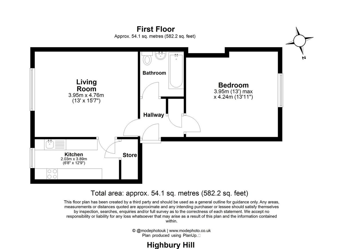 Квартира в Лондоне, Великобритания, 54 м² - фото 10