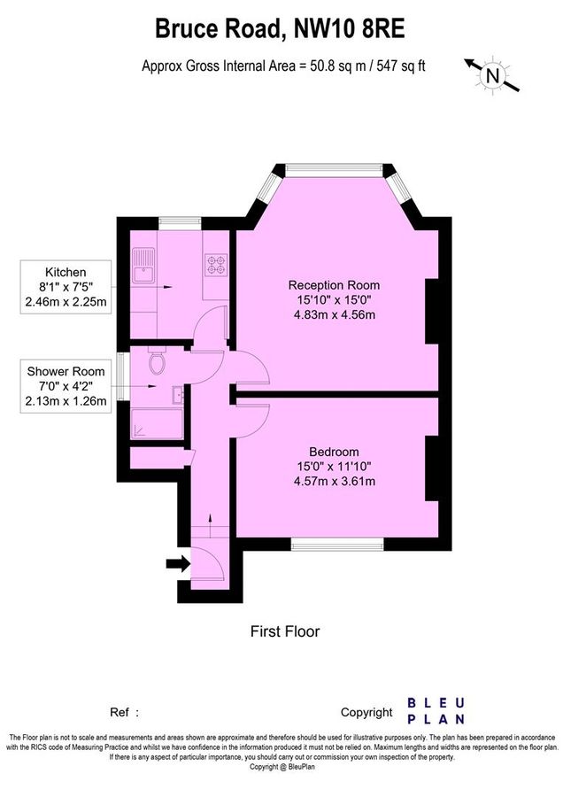 Квартира в Лондоне, Великобритания, 51 м² - фото 10