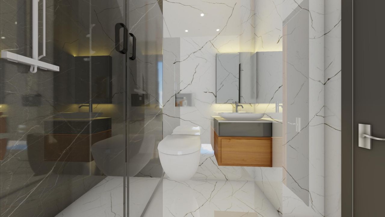 Квартира в Алании, Турция, 45 м² - фото 16