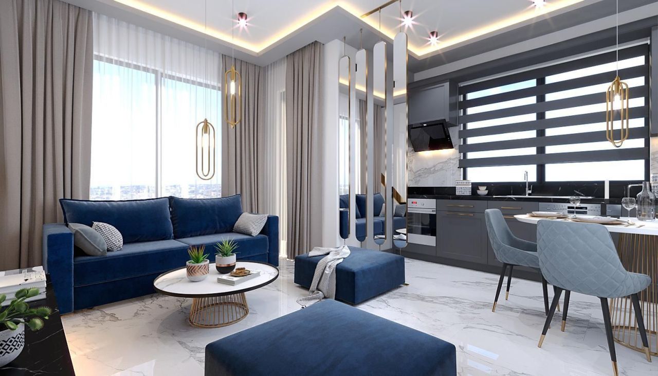 Квартира в Алании, Турция, 75 м² - фото 16