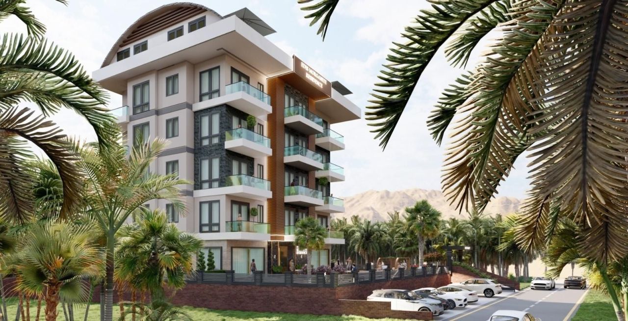 Квартира в Алании, Турция, 50 м² - фото 16