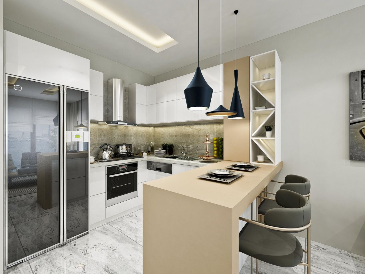 Пентхаус в Алании, Турция, 105 м² - фото 16