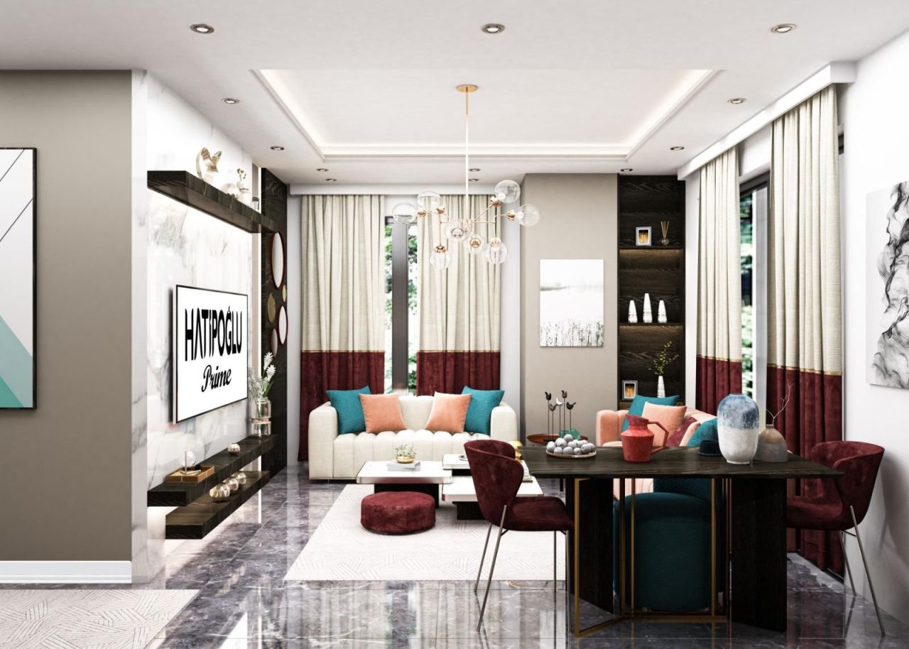 Квартира в Алании, Турция, 61 м² - фото 16