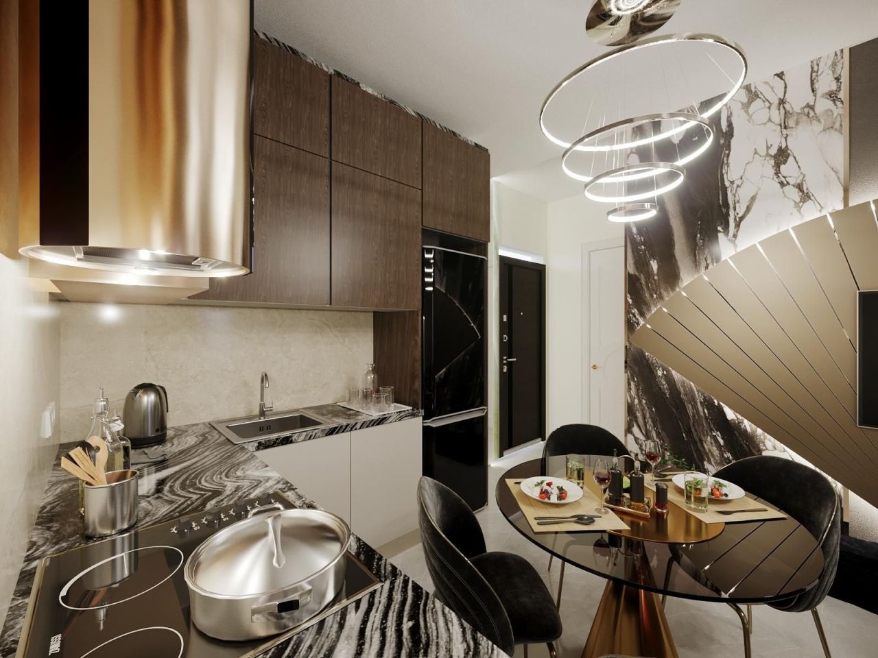 Квартира в Алании, Турция, 44 м² - фото 16