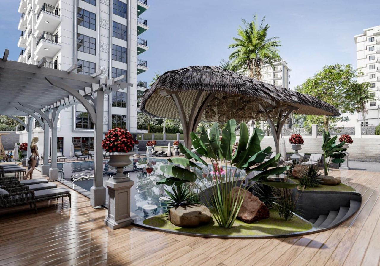 Квартира в Алании, Турция, 60 м² - фото 17