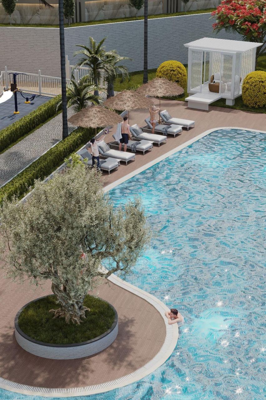 Квартира в Авсалларе, Турция, 58 м² - фото 17