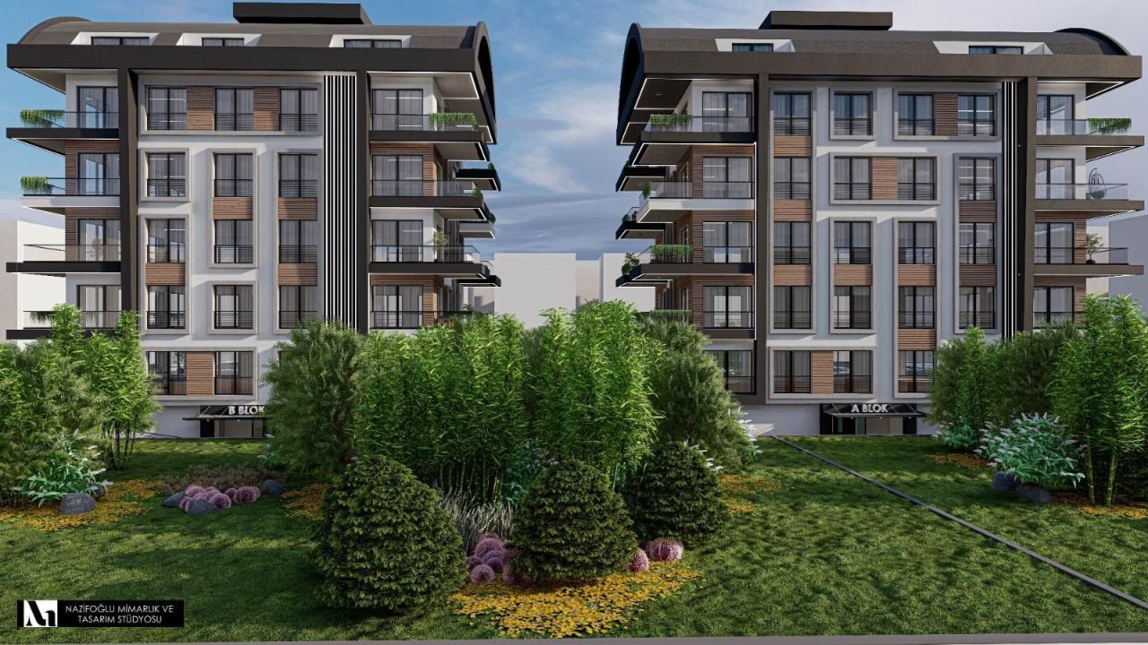 Квартира в Алании, Турция, 50 м² - фото 17