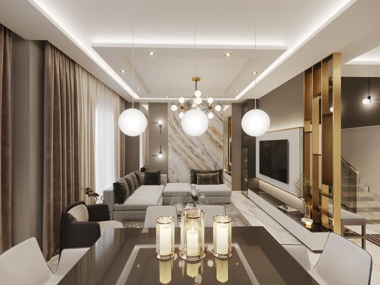 Пентхаус в Алании, Турция, 90 м² - фото 17