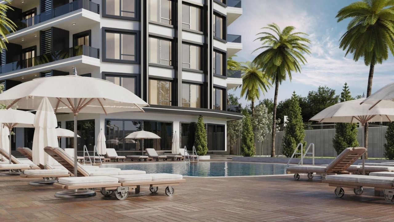 Квартира в Кестеле, Турция, 50 м² - фото 17