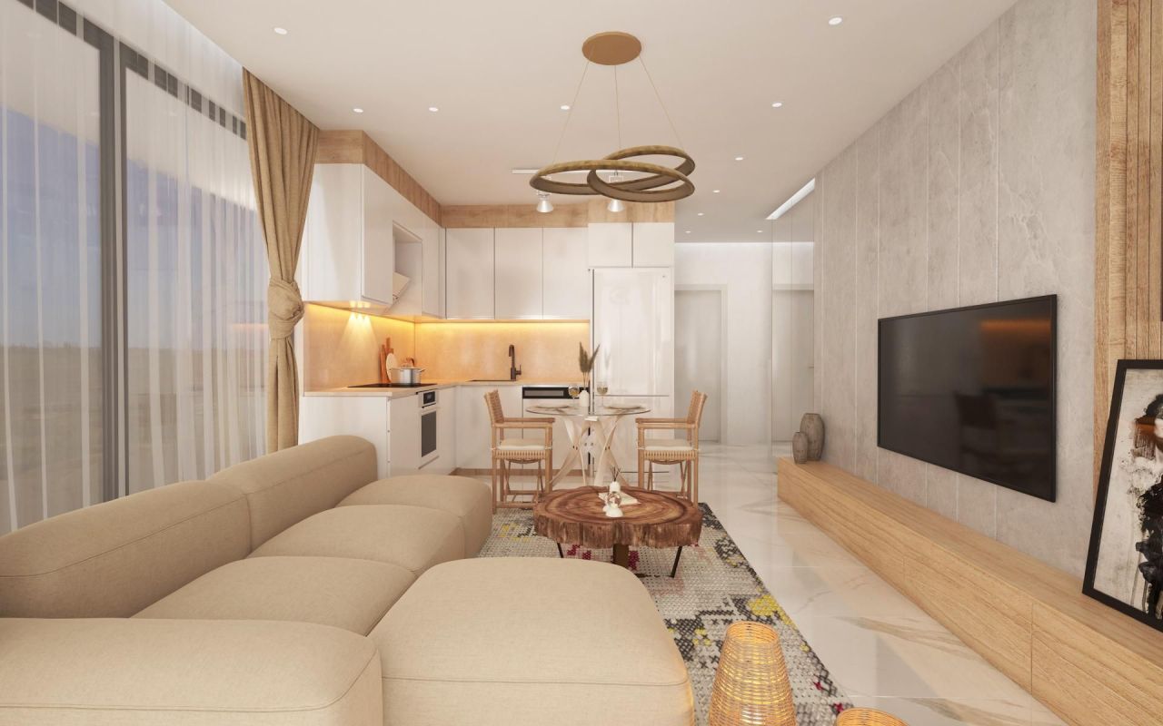 Квартира в Алании, Турция, 47 м² - фото 17