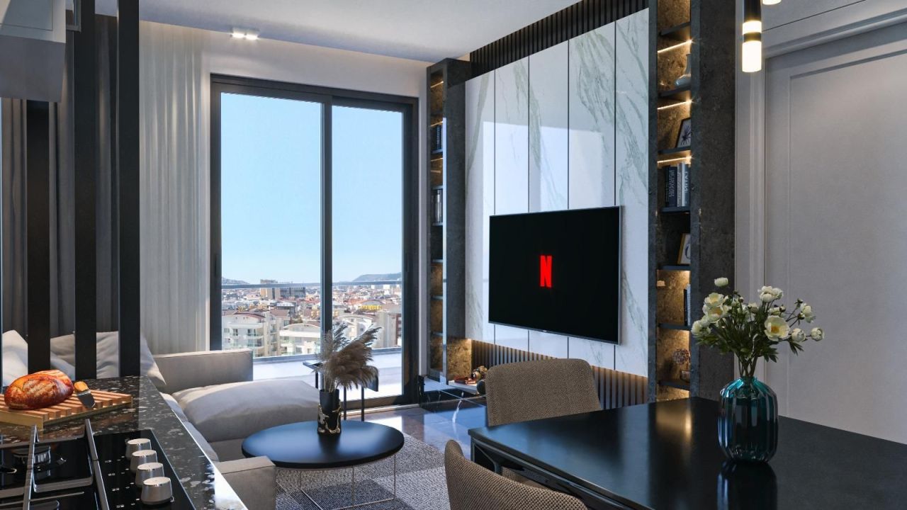 Квартира в Алании, Турция, 60 м² - фото 17