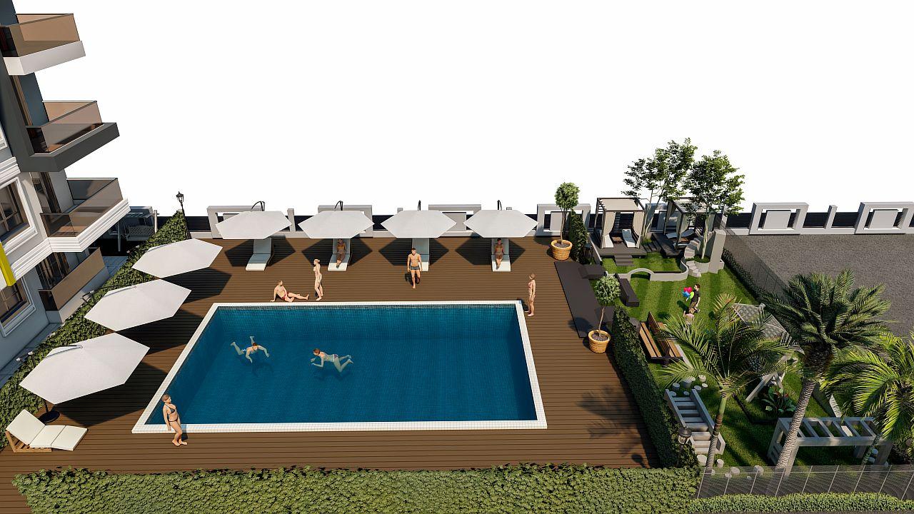 Квартира в Алании, Турция, 75 м² - фото 17